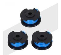 EasyByMall Bobine d'alimentation automatique double ligne et ligne de rechange pour débroussailleuse Ryobi 18 V OLT1832 P2000 P2001 P2002 P2003 40 V