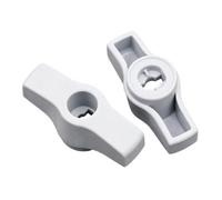 EasyByMall Bouton de poignée de soupape d'entrée d'eau compatible avec chaudière murale Vaillant, pièce de rechange en plastique pour l'entretien du système de chauffage
