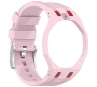 EasyByMall Bracelet de montre en silicone pour AP Royal Oak, 1 pièce en caoutchouc étanche, résistant aux chocs, léger et confortable pour homme