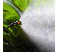 EasyByMall Buse de pulvérisation de jardin, filetage extérieur de 16 mm, pointe conique à 4 trous, PP anti-âge pour pulvérisateur électrique à dos, agriculture, pelouse, cour