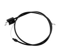 EasyByMall Câble de commande d'accélérateur de tondeuse à gazon, cordon de traction de moteur de 132,7 cm avec extrémités coudées en Z, compatible avec Craftsman Deck Series 038 (2003-2007)