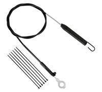 EasyByMall Câble de frein pour tondeuses à gazon autopropulsées Toro de 76,2 cm - Remplacement 133-1998, longueur totale de 198,1 cm, construction en acier de qualité supérieure