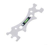 EasyByMall Clé réglable multifonction pour raccord d'écrou de robinet e lavabo en acier de 190 mm de longueur (1 clé)