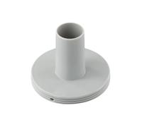 EasyByMall Connecteur de filtre pour grille de piscine Intex 1-1/4" - Construction en PVC - 9 x 9 x 8 cm - Gris - Pièce unique