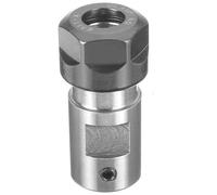 EasyByMall ER11-A Support de mandrin de serrage de tige d'extension de 8 mm, porte-outil d'arbre de moteur en acier 40CR pour fraisage CNC, plage de serrage 1 à 7 mm