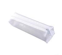 EasyByMall Étui compact en maille de nylon parfaitement conçu pour contenir stylos, règles et plus encore en un seul endroit, blanc