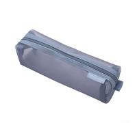 EasyByMall Étui compact en maille de nylon parfaitement conçu pour contenir stylos, règles et plus encore en un seul endroit, bleu