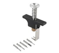 EasyByMall Extracteur d'hélice en alliage d'aluminium avec 5 broches d'éjecteur, outil de retrait d'hélice RC FPV pour BetaFPV Air65 Air75 D16 D20