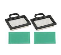 EasyByMall Filtre à air pour moteurs HP (modèles 18-26) - Compatible avec 499486S / 698754 / 273638S - Avec prénettoyeur, caoutchouc de qualité supérieure et papier filtre