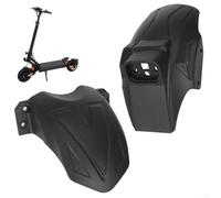 EasyByMall Garde-boue arrière pour scooter - Bloque efficacement la boue et le sable - Pour scooter électrique Kukirin G2 Master (arrière) - Noir - Plastique