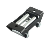 EasyByMall Guide-câble à rouleau de treuil pour VTT UTV, guide de câble à 4 voies avec construction en acier robuste, convient aux treuils de 907,2 à 2041,2 kg, accessoire de récupération tout-terrain