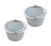 EasyByMall Hayward SPX1091C Lot de 2 paniers filtrants avec poignée intégrée 16,5 x 9,5 x 12 cm en plastique blanc