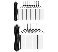 EasyByMall Kit brosse latérale de rechange pour aspirateur robot AutoVac Nova iHRV6 iHRV14 iHRV11