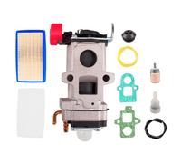 EasyByMall Kit carburateur pour souffleur à dos ECHO PB-8010H/PB-8010T/PB-9010 & EB810/EB810RT/EB910 - Construction métal-plastique, filtre à air inclus