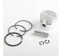 EasyByMall Kit complet de remplacement de piston de compresseur d'air avec bagues de piston et circlips compatibles avec diverses pompes à air