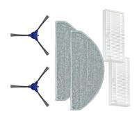 EasyByMall Kit de brosse latérale pour aspirateur robot Cecotec Conga Y8, Y80, Xtreme