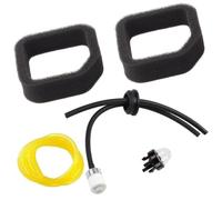 EasyByMall Kit de filtre à air pour tondeuse à gazon et souffleur - Compatible avec Ryobi RY254BC, RY60511B, BM254BV, UT08544, 51946 (5 pièces)