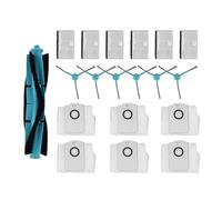 EasyByMall Kit de filtres et sacs pour Cecotec Conga 9590 9990 10090 AI Series, pièces de rechange avec poils en nylon et filtres HEPA