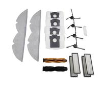 EasyByMall Kit de rechange pour aspirateur DREAME D20 Plus avec brosse à rouleau, brosses latérales, filtres, serpillères, sacs à poussière et outil de nettoyage