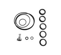 EasyByMall Kit de réparation de joints toriques pour pompe à filtre à sable Intex, kit de pièces de rechange en caoutchouc avec valve d'aération et joints toriques de piège à feuilles