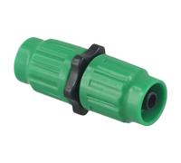 EasyByMall Kit de réparation de tuyau d'arrosage extensible, connecteur de raccord multifonction pour tuyaux de 25, 50, 75, 30,5 m, 1,6 cm, kit de fixation rapide, plastique vert