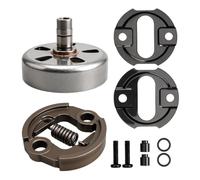 EasyByMall Kit d'embrayage de débroussailleuse 4149-160-2000 pour STIHL FS91 FS94 FS111 FS131 KM91 KM131 - Montage 10 pièces avec installation facile sans outil