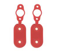 EasyByMall Lot de 2 capuchons de port de charge en caoutchouc pour Xiaomi Mi Electric Scooter Pro, Pro 2, 1S, Essential - Protection anti-poussière