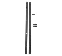 EasyByMall Lot de 2 connecteurs de barre de guidage pour rails de 299,7 cm, 139,7 cm, 99,1 cm, kit de menuiserie en métal avec vis et ompatible avec P-45777 194367-7 199140-0 SP6000