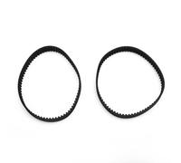 EasyByMall Lot de 2 courroies de distribution pour ponceuse Bosch PBS 75 et PBS 75 E, pièce de rechange 1604736005, caoutchouc respectueux de l'environnement