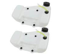 EasyByMall Lot de 2 pièces de rechange pour débroussailleuse compatible avec CG430, CG520, 40-5B, 43CC, 52CC, 47CC, Plastique haute densité, Blanc