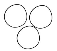 EasyByMall Lot de 3 joints toriques de rechange pour tête de filtre Hayward Star-Clear Plus C900, C1200, C1750 et couvercle de filtre CX900F, caoutchouc EPDM