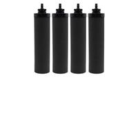 EasyByMall Lot de 4 filtres à eau à charbon actif de rechange, compatibles avec les systèmes de gravité Larayci pour voyage, Big, Royal, Imperial, Crown Series