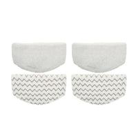 EasyByMall Lot de 4 serpillères en microfibre pour Bissell PowerFresh séries 1940 1806 1544 1440 2075A 2685A, chiffons de nettoyage doux réutilisables avec bandes de récurage