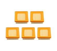 EasyByMall Lot de 5 filtres à air de rechange 4180 141 0300 pour coupe-bordures Stihl KM91R, KM131, FS89, FS91, FS111, FS131 et compatible avec débroussailleuses