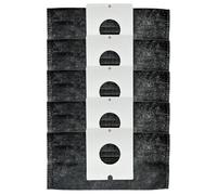 EasyByMall Lot de 5 sacs d'aspirateur compatibles avec Mitsubishi Electric MP-9A - Sacs filtrants en papier indéchirables pour un confinement hygiénique
