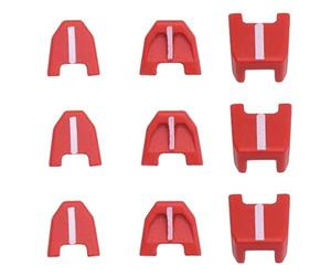 EasyByMall No-Mar Lot de 9 tampons pour agrafeuse Stanley Bostitch 42-38-0017 - Joint en plastique non marquant pour protection des outils