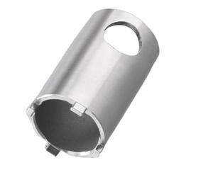 EasyByMall Outil de douille d'écrou d'arbre central en acier inoxydable pour moteur Bafang Mid Drive e démontage de bague de verrouillage à 4 encoches pour l'entretien de vélo électrique