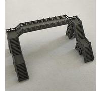 EasyByMall Outland Models Passerelle aérienne à l'échelle Z 1:220 pour décoration de bâtiment de train