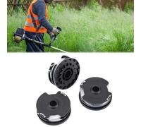 EasyByMall Parkside Lot de 3 bobines de rechange pour débroussailleuse sans fil PRTA 20-Li C3 (IAN 351753), fil en nylon de 1,4 mm, 2 × 5 m