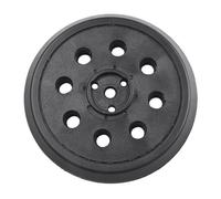 EasyByMall Patin de support de 12,7 cm pour Bosch RS032 et RS031, compatible avec 1295DP 1295DH 1295DVS 3107DVS 3725DVS, support de disque de ponçage en caoutchouc épais