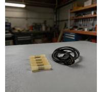 EasyByMall Résistance moteur de ventilateur connecteur faisceau de câblage Pigtail compatible avec BMW Série 3 E46 Série 5 E39 X3 E83 X5 E53 Remplace OE 61126910086