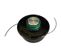 EasyByMall Roulement de tête de tondeuse à gazon pour tondeuse, taille du filetage M10 × 1,25, construction en plastique, 10 × 10 × 8 cm, noir, une pièce