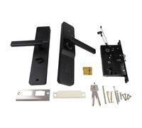 EasyByMall Serrure de porte intelligente avec application TTlock, entrée électronique sans luetooth, pêne dormant en alliage d'aluminium antivol pour hôtel, maison, appartement