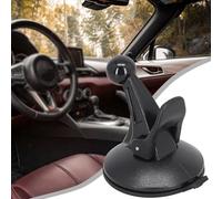 EasyByMall Support de voiture pour GPS Garmin avec ventouse en plastique pour fixation sur pare-brise et stabilité
