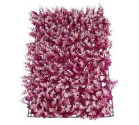 EasyByMall Tapis de gazon artificiel 40 x 60 cm Panneau de haie en PVC pour mur, clôture, maison, mariage, décoration de jardin