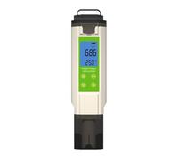 EasyByMall Testeur de qualité de l'eau 7 en 1 pour aquarium, piscine et eau salée : pH, salinité (ppt/ppm), ORP, température, SG, TDS, EC