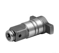 EasyByMall Tige de clé à chocs électrique sans fil 18 V, adaptateur sans balais en forme de T, acier au chrome vanadium (double usage)