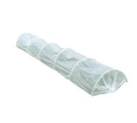 EasyByMall Tunnel de plantation agricole en micro-maille de 3 m, mini serre en polyéthylène pour protection contre le gel et la ventilation, support non inclus