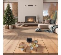 EasyByMall Vanne de commande de chauffage de terrasse à gaz avec thermocouple et interrupteur de vidage, 50 K BTU basse pression de rechange pour chauffage, barbecue, four, capteur de 600 mm