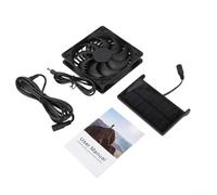 EasyByMall Ventilateur d'extraction solaire 3 W 5 V, ventilateur de camping à énergie verte haute performance pour camping-car, serre et maison d'animaux domestiques
